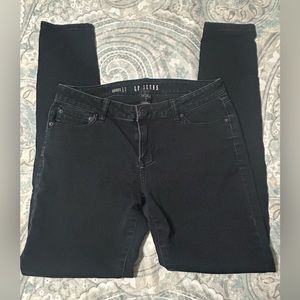 CP Jeans Celebrity Pink Black Washed‎ Denim Skinny Jr Sz 7